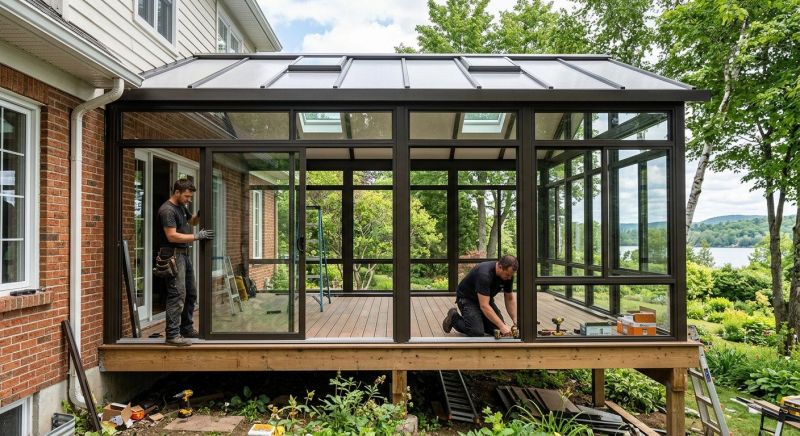All Season Room Installation in Austin, TX