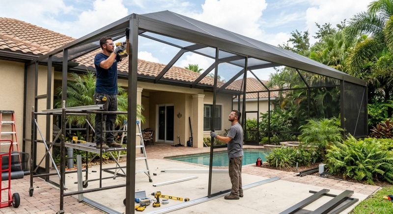 Lanai Enclosure Installation in Arvada, CO