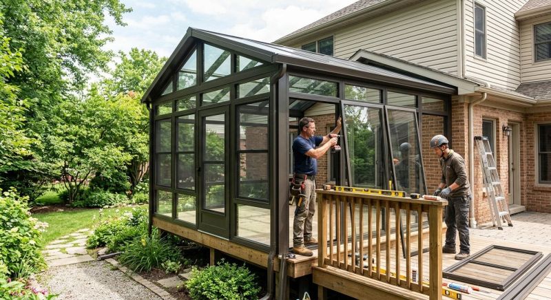 Three Season Room Construction in Knoxville, TN