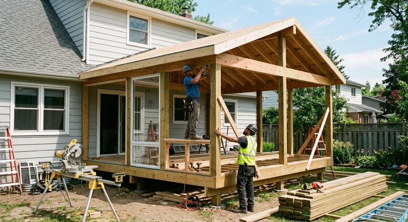 Deck Enclosure Construction in Arvada, CO