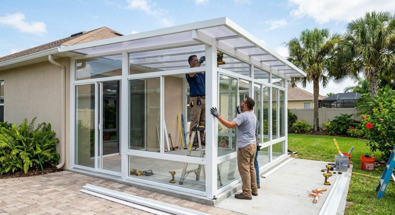 Florida Room Installation in Dallas, TX