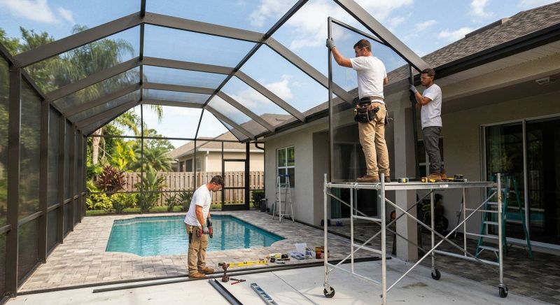 Lanai Installation in Austin, TX