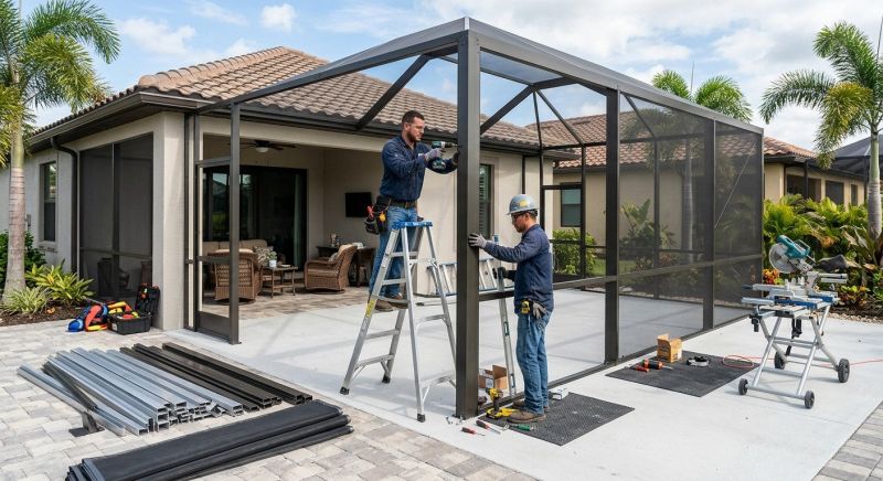 Lanai Installation in Nashville, TN
