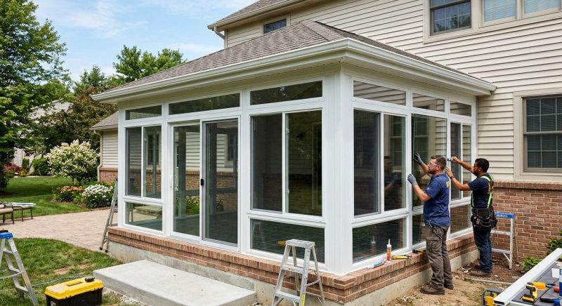 Sunroom Addition Construction in Nashville, TN