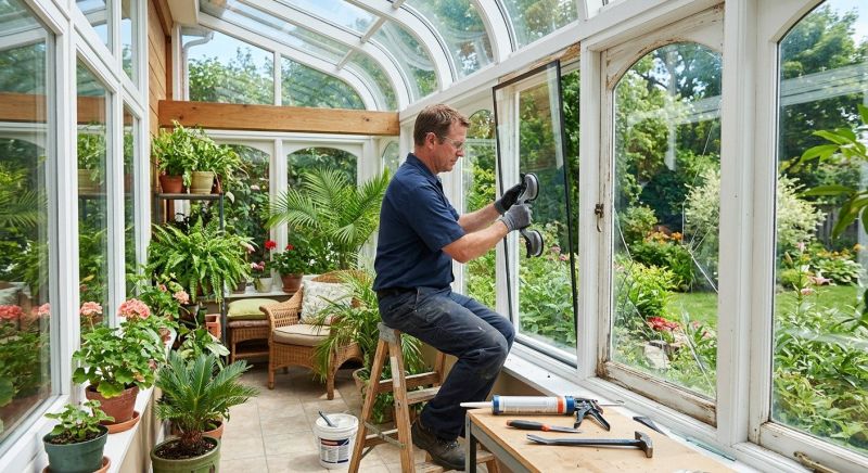 Sunroom Glass Repair in Austin, TX