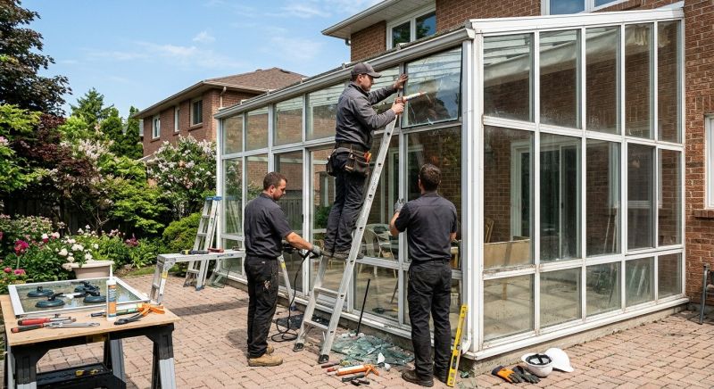 Sunroom Window Repair in Knoxville, TN